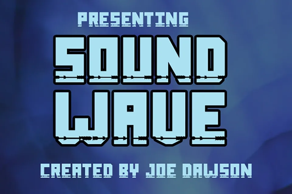 Sound Wave Font