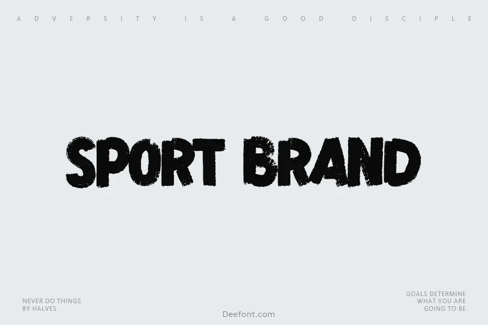 Sport Brand Font