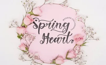 Spring Heart Font