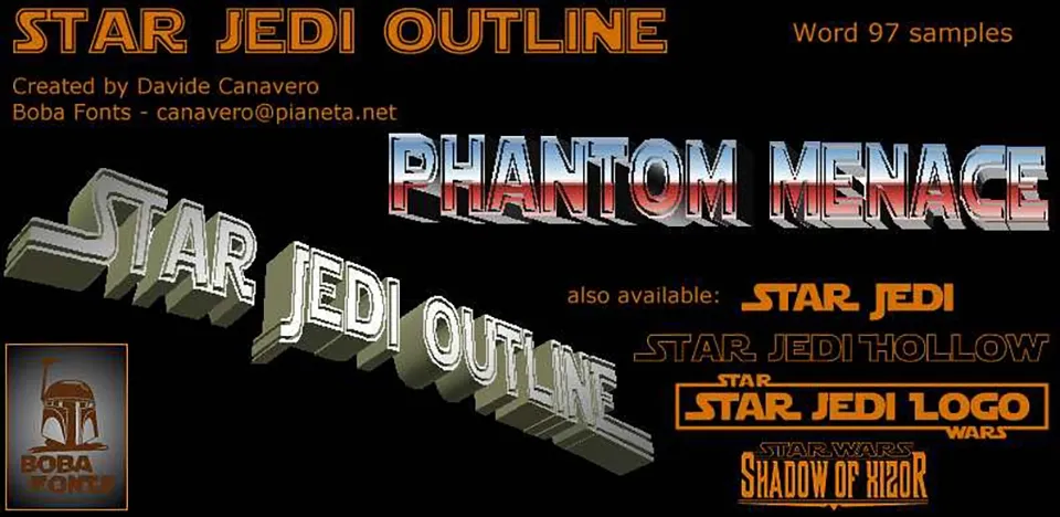 Star Jedi Font 