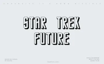 Star Trek Future Font