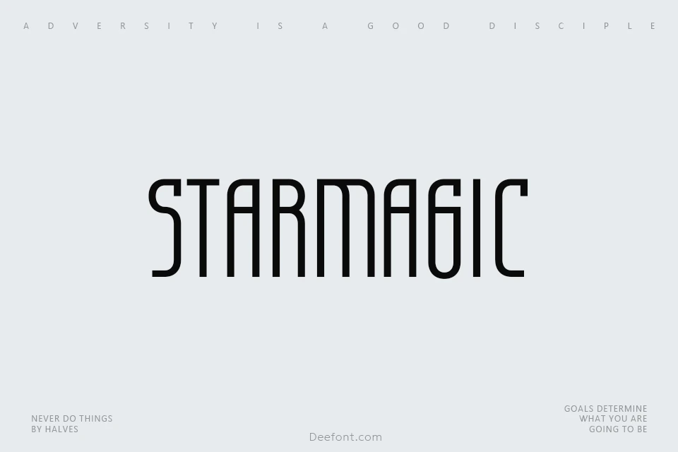 Starmagic Font