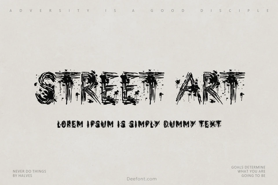 Street Art Font