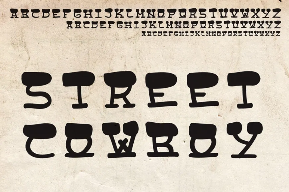 Street Cowboys Font
