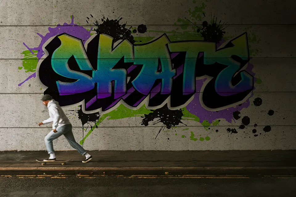 Streetfunk Graffiti Font - Free Download & Preview | Deefont