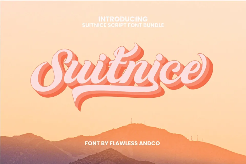 Suitnice Retro Font