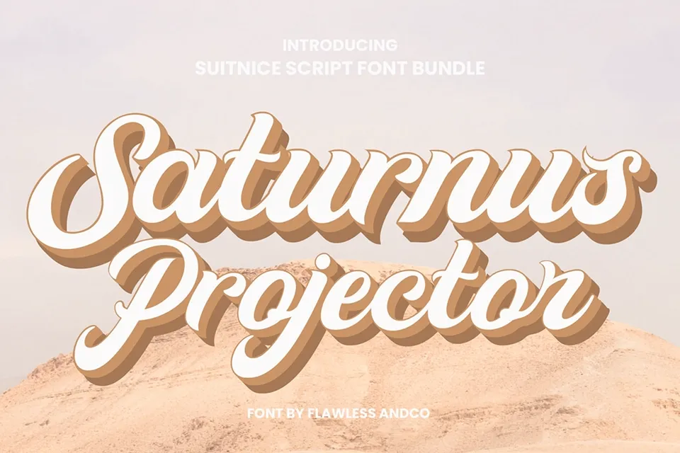 Suitnice Retro Font