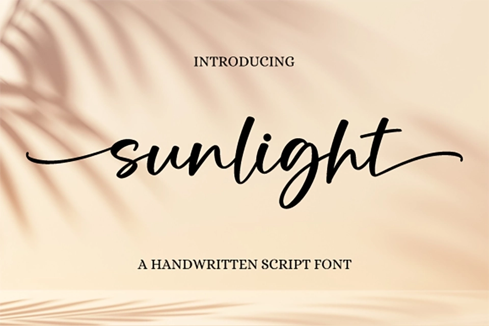 Sunlight Font