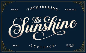 Sunshine Font