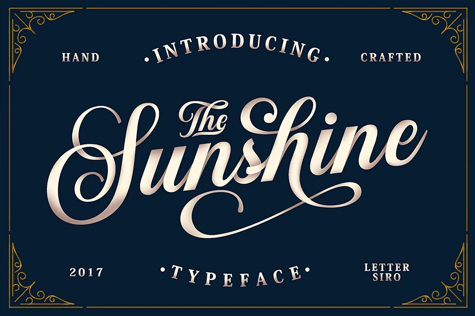 Sunshine Font