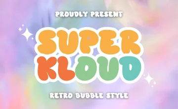 Super Kloud Font