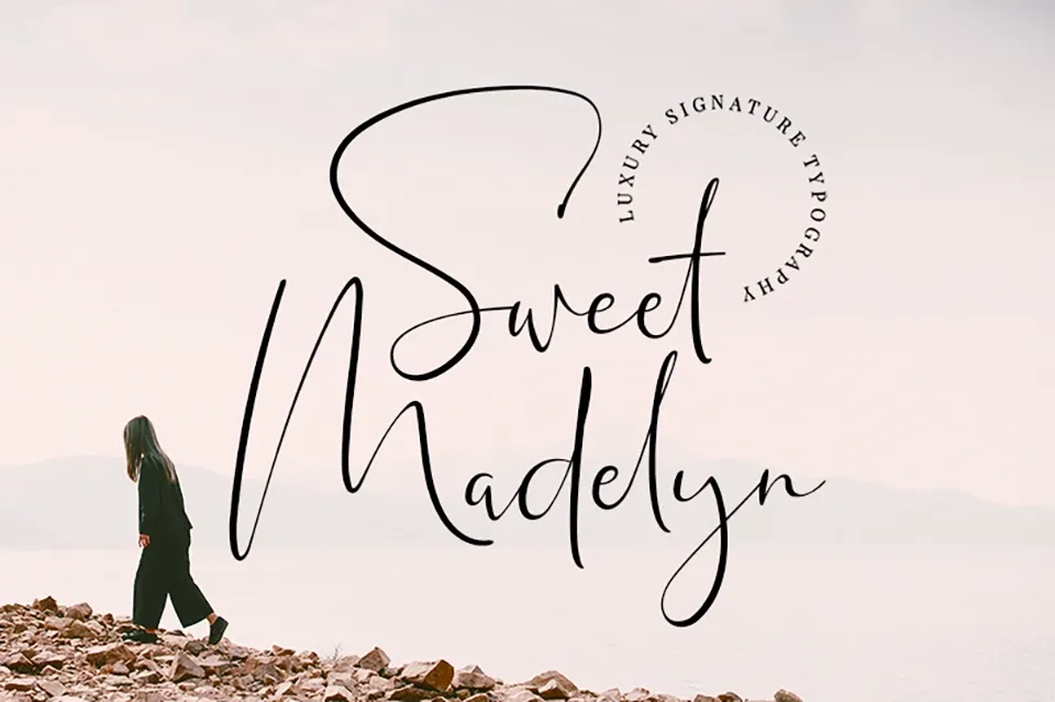 Sweet Madelyn Font