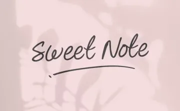 Sweet Note Font