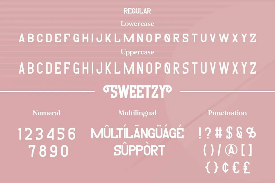 Sweetzy Font