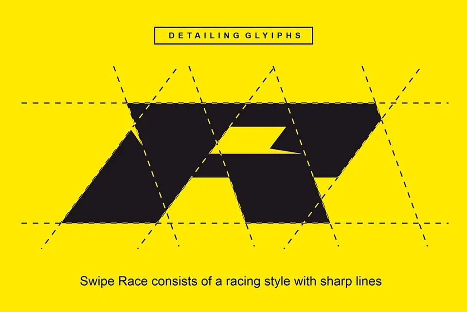 Swipe Race Font
