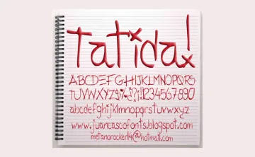 Tatida Rocking Font