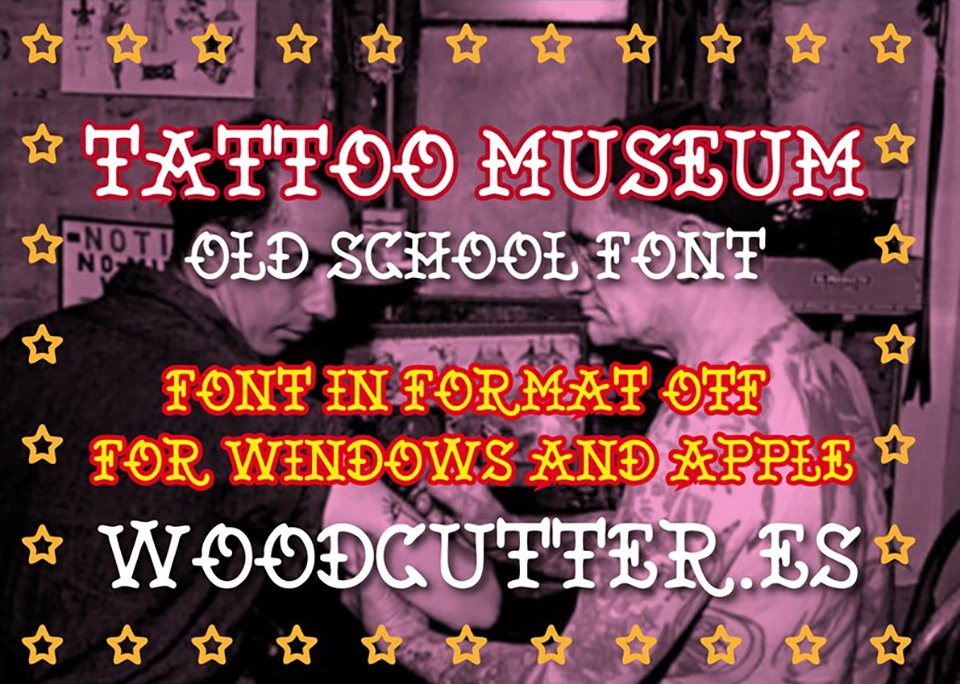 tattoo museum typeface download