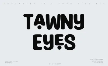 Tawny Eyes Font