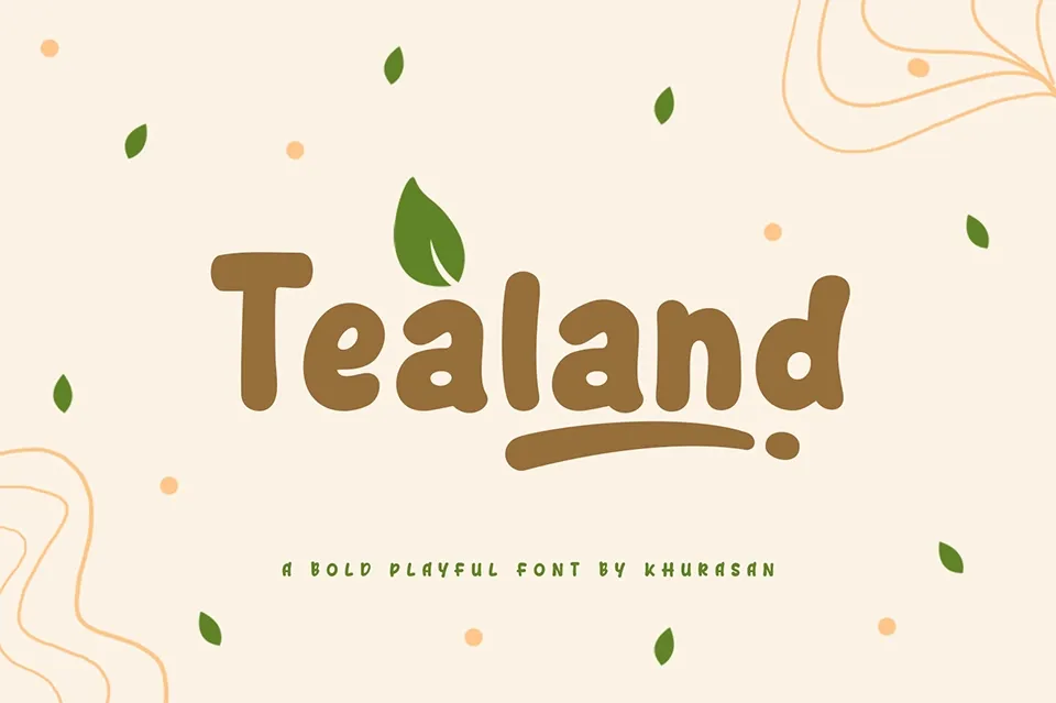 Tealand Font