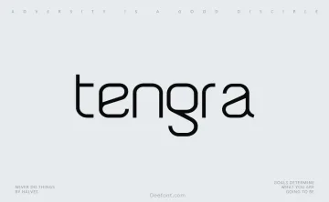 Tengra Font