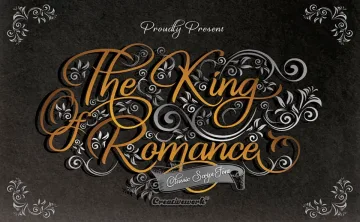 The King Of Romance Font