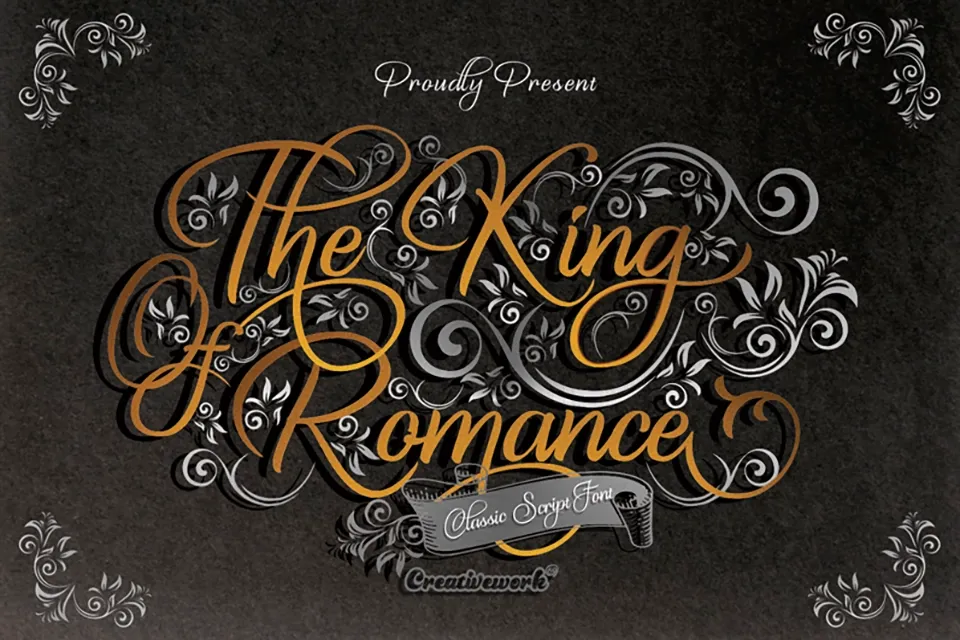 The King Of Romance Font