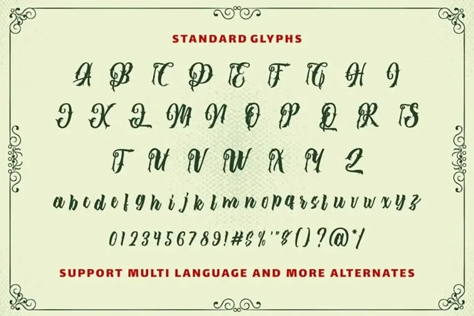 lettering font download