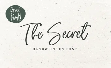 The Secret Font