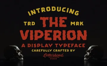 The Viperion Font