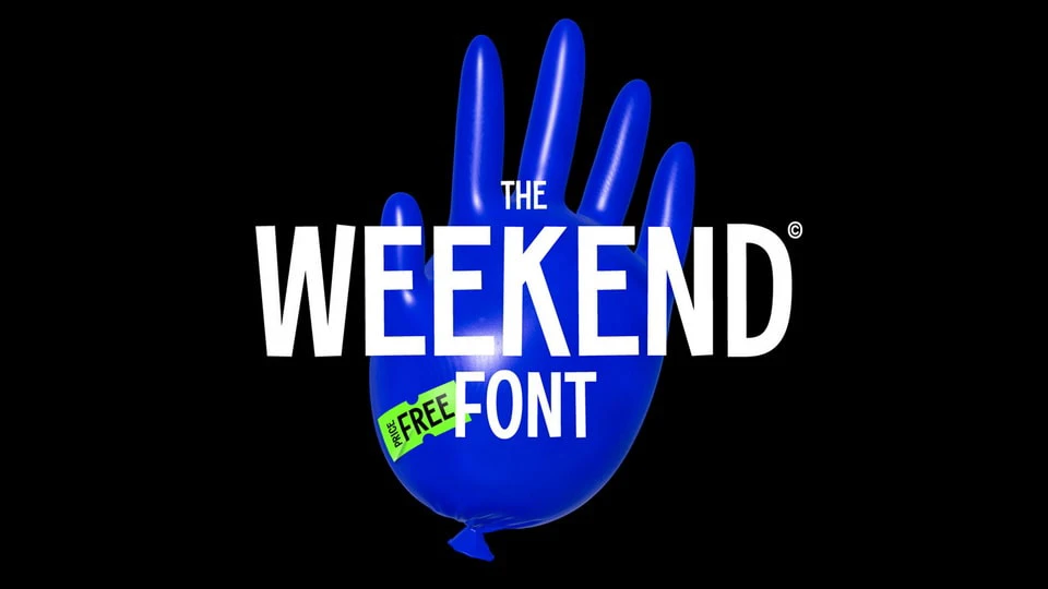 the weekend font download