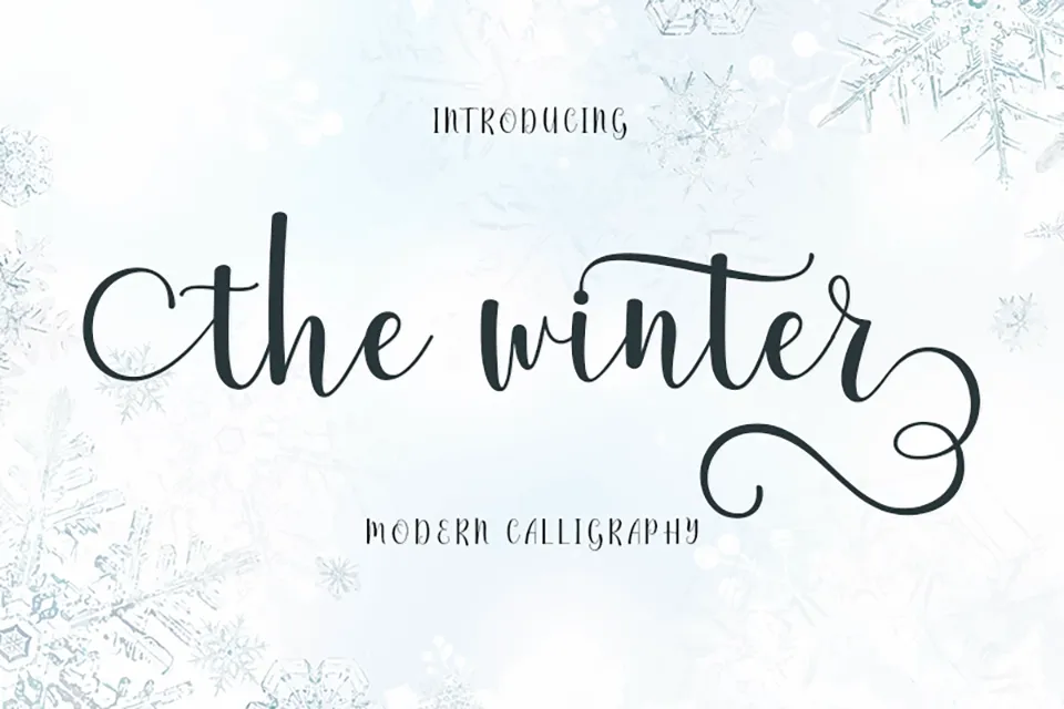 The Winter Font