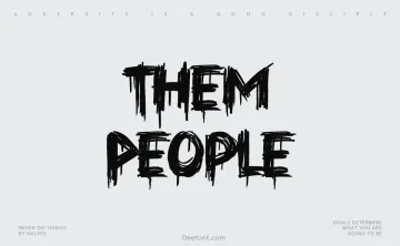 Them People Font