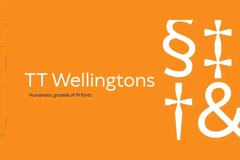 TT Wellingtons Font Family