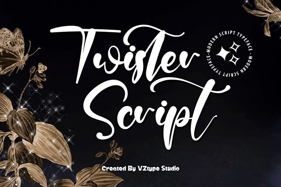 Twister Script Font