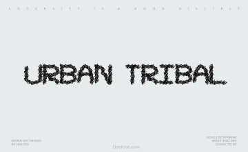 Urban Tribal STF Font