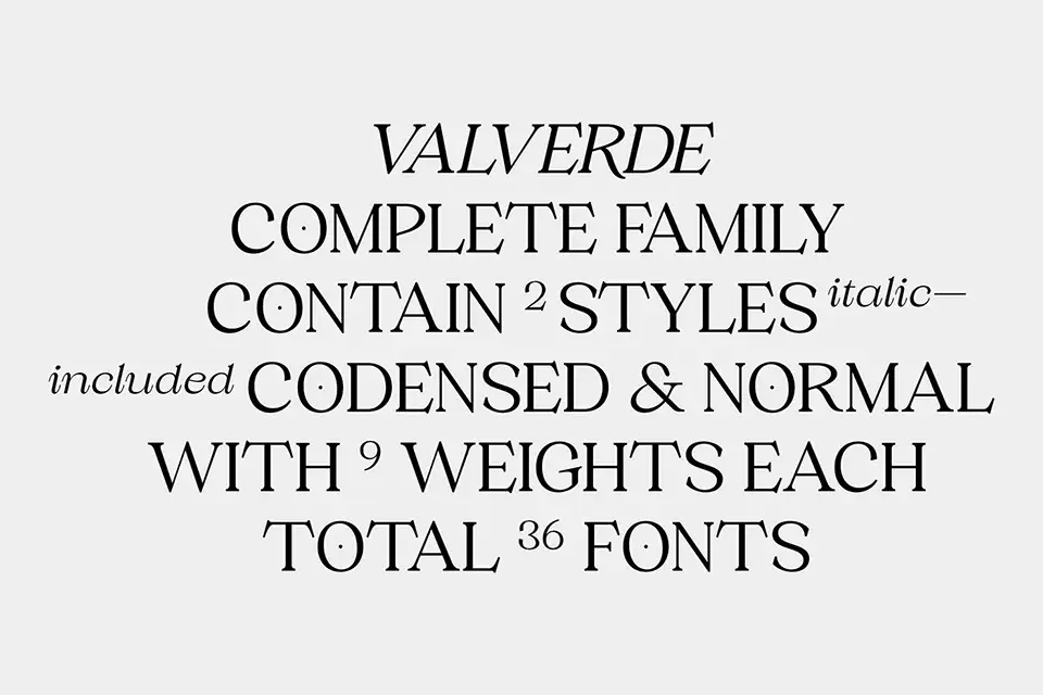 Valverde Font