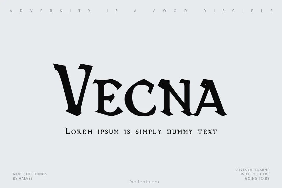 Vecna Font