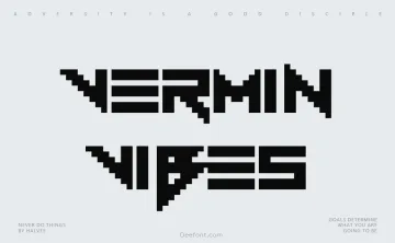 Vermin Vibes 1989 Font