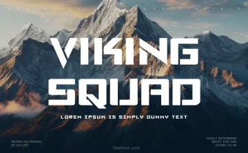 Viking Squad Font