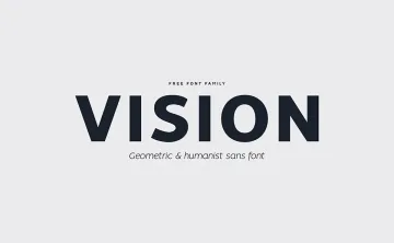 Vision Font Family