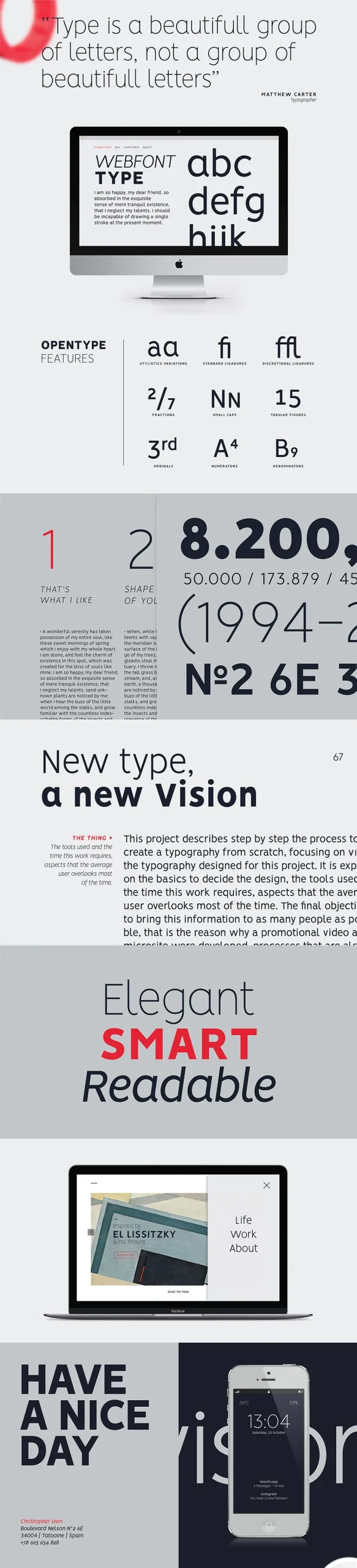 vision font family download