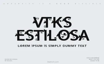 VTKS Estilosa Font