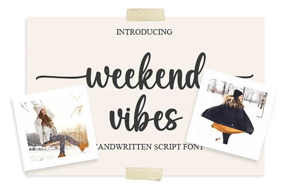 Weekend Vibes Font