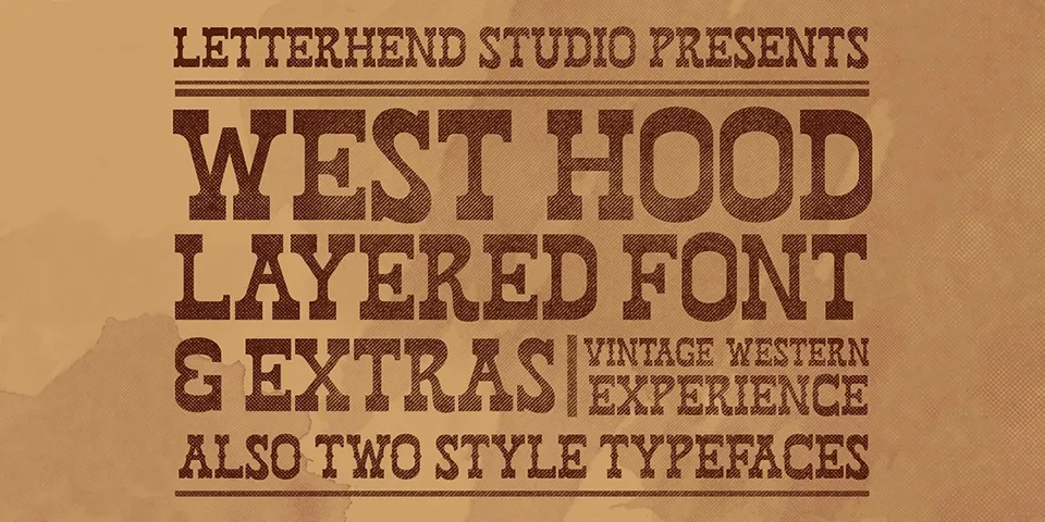 West Hood Font Family