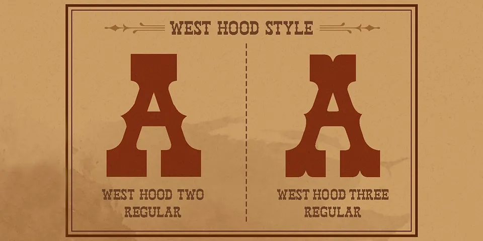 West Hood Font Family