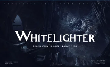 Whitelighter Font