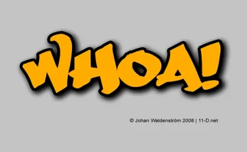 Whoa! Font