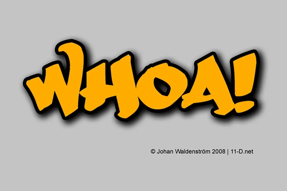 Whoa! Font