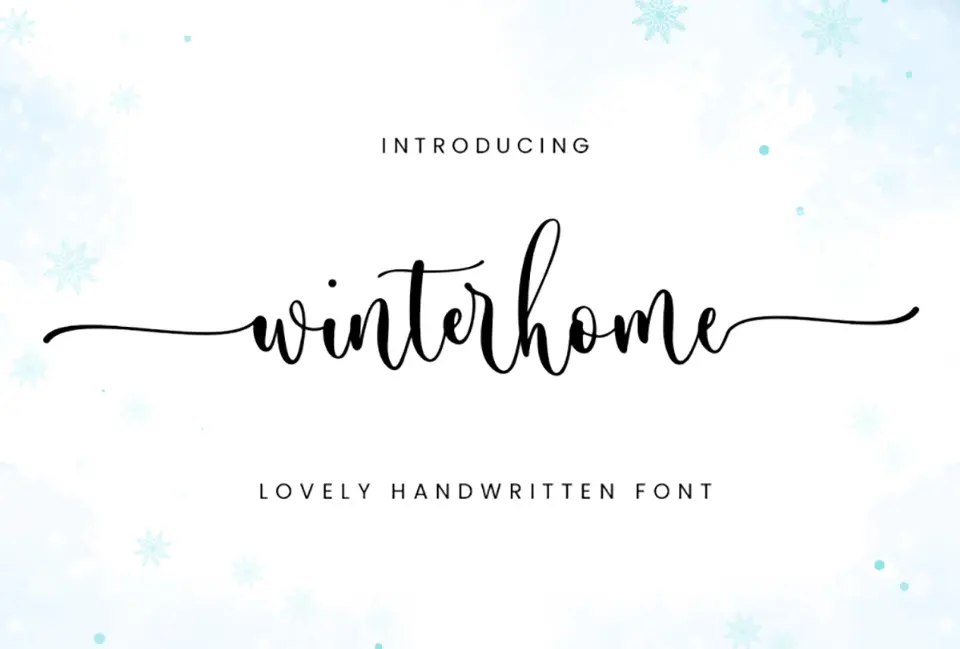 Winterhome Font