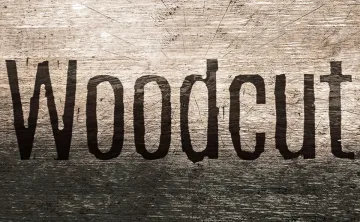 Woodcut Font